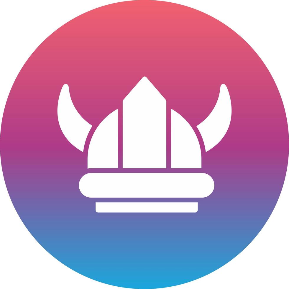 Viking Helmet Vector Icon