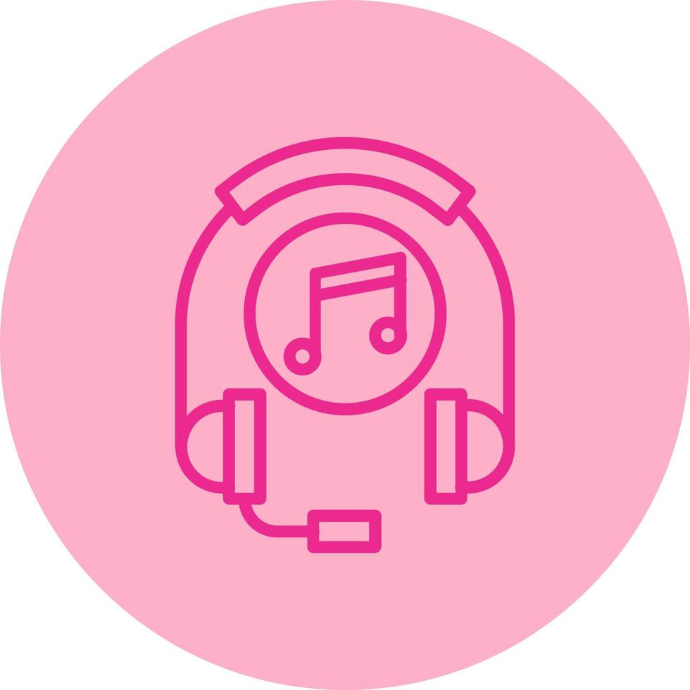 Headset Vector Icon