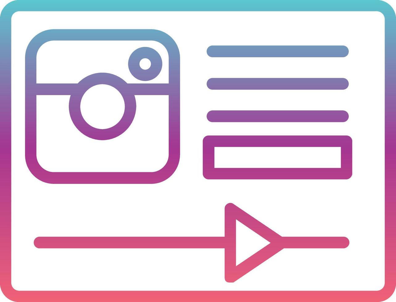 Instagram Vector  Icon
