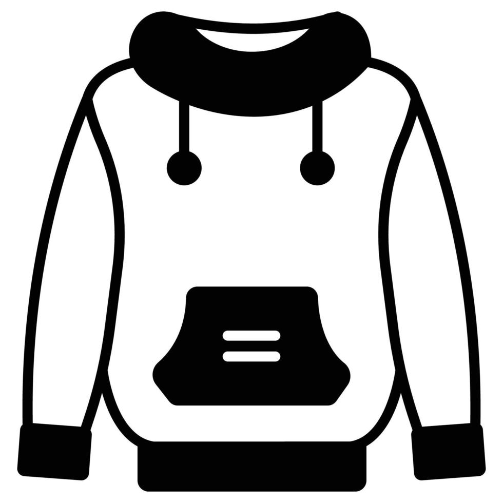 Hoodie which can easily modify or edit vector