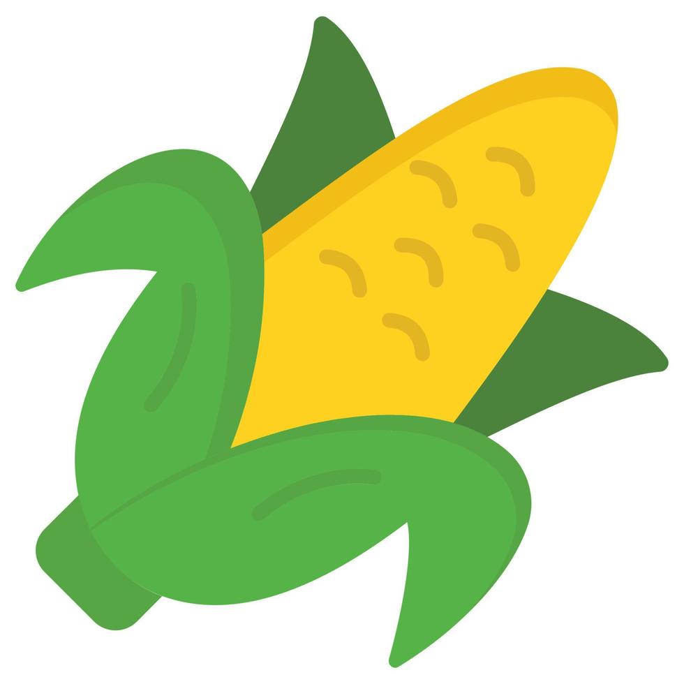 Corn which can easily modify or edit vector