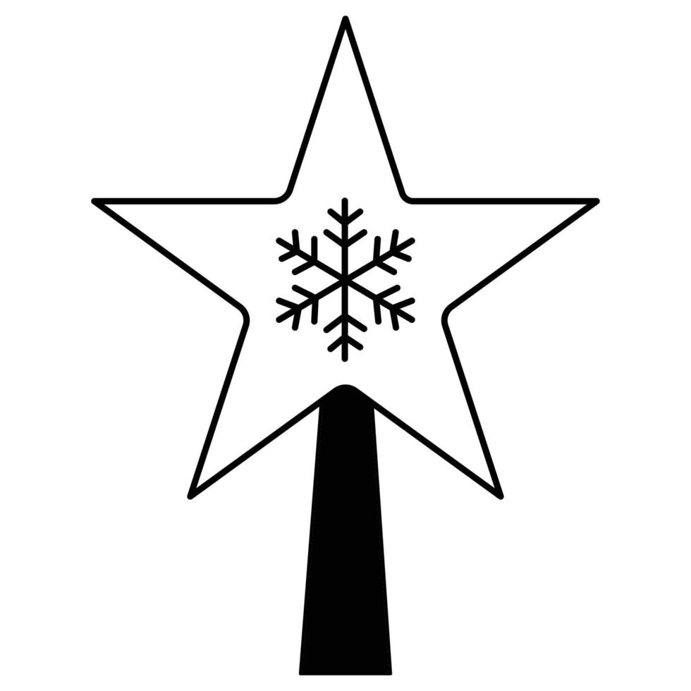 Star which can easily modify or edit vector