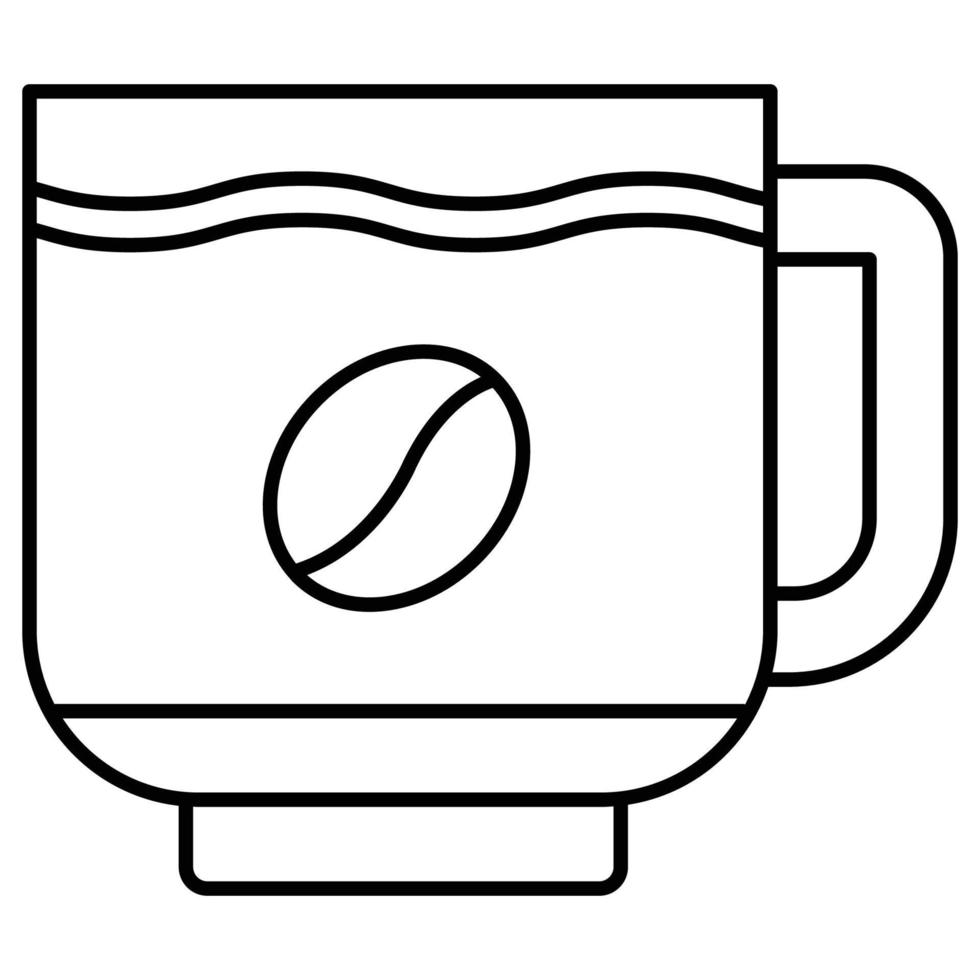 café caliente que puede modificar o editar fácilmente vector