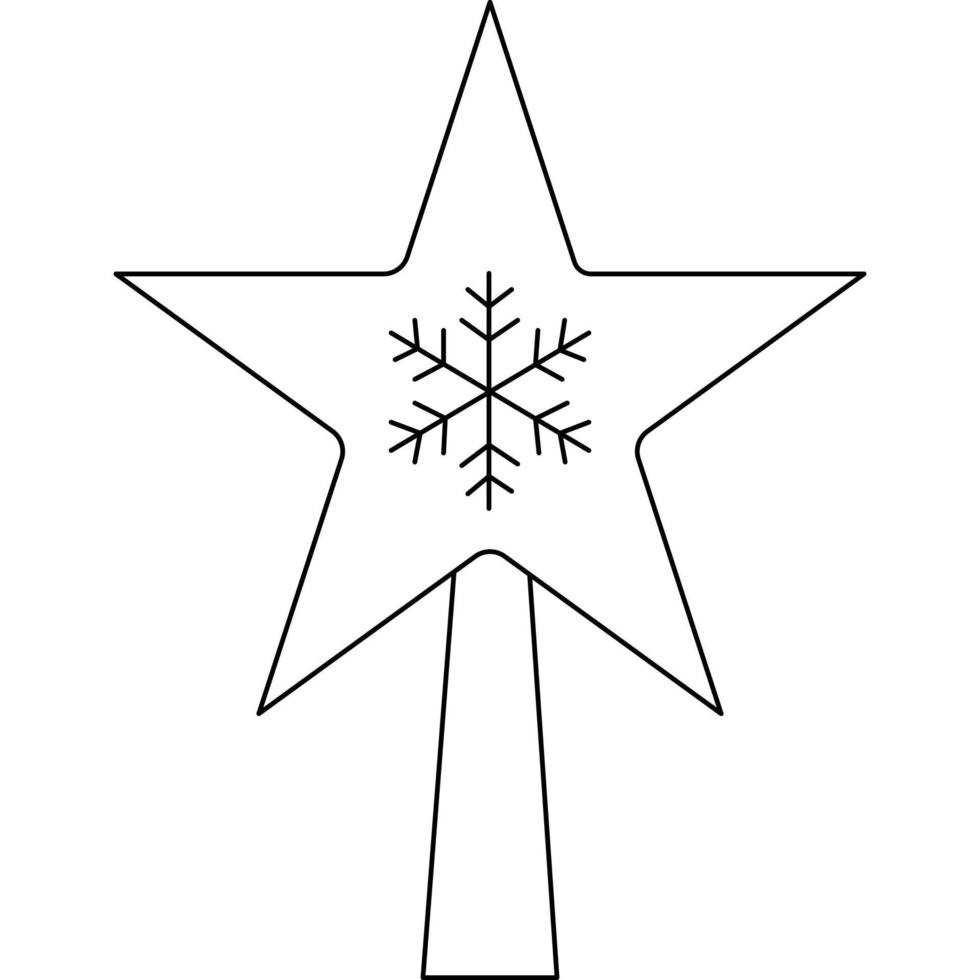 Star which can easily modify or edit vector