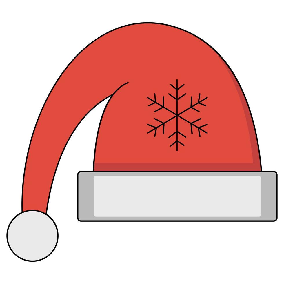 Santa Hat which can easily modify or edit vector