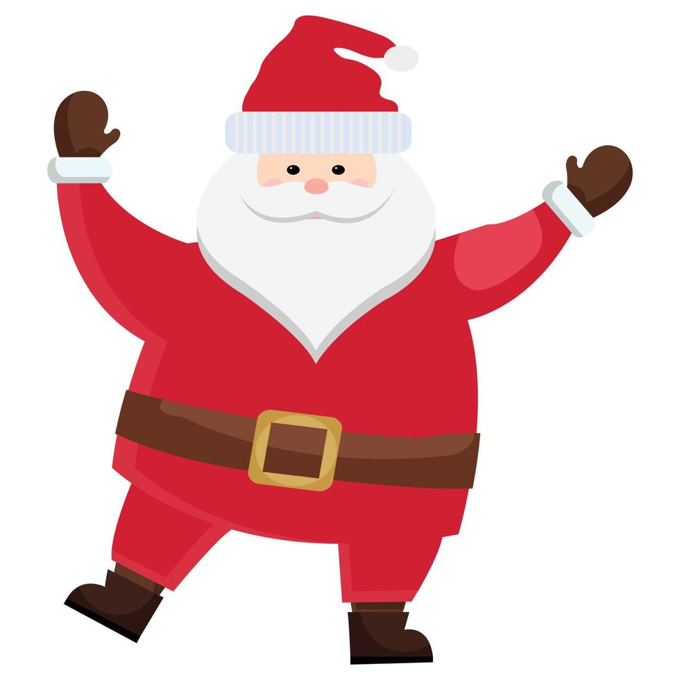 Santa Claus Which Can Easily Modify Or Edit vector