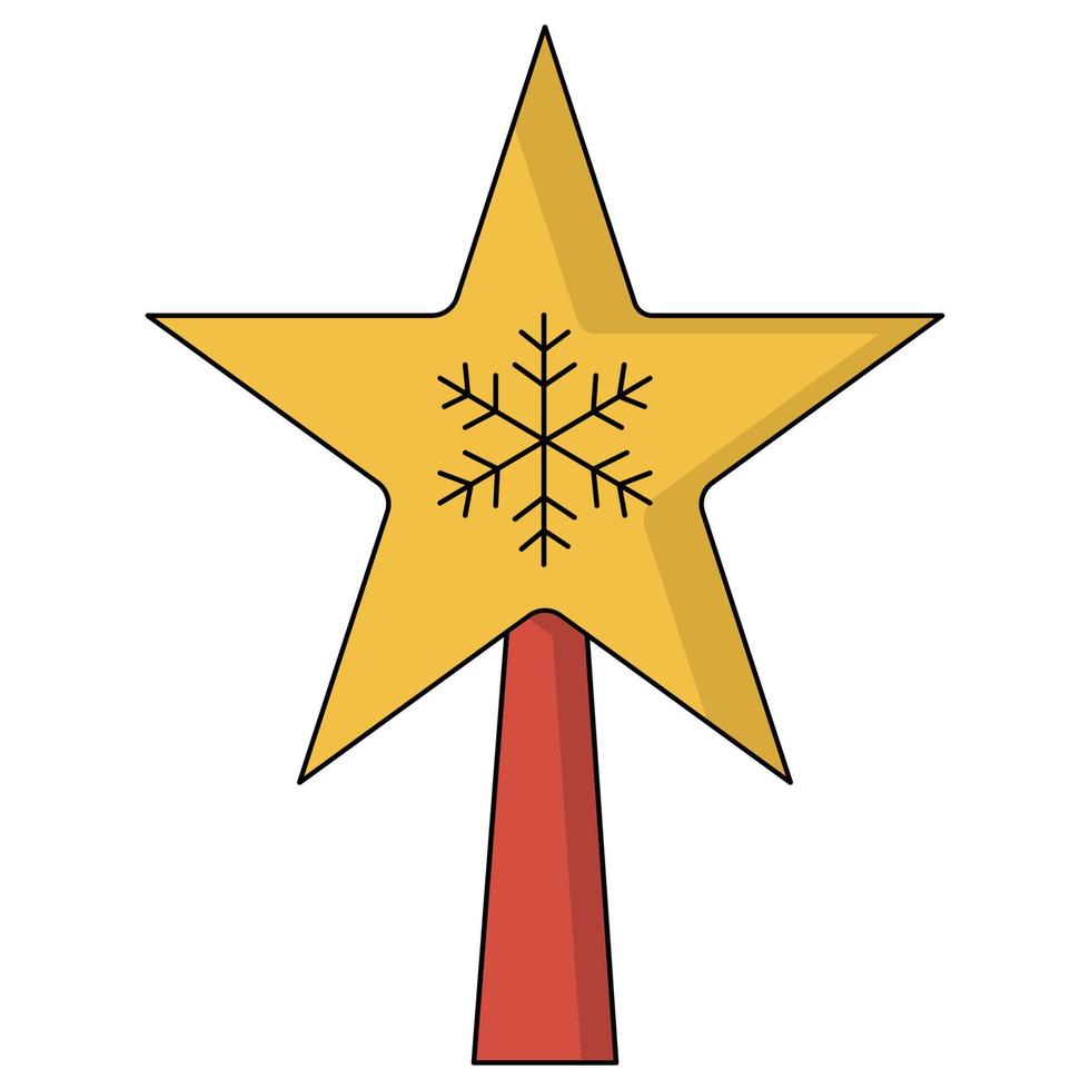 Star which can easily modify or edit vector