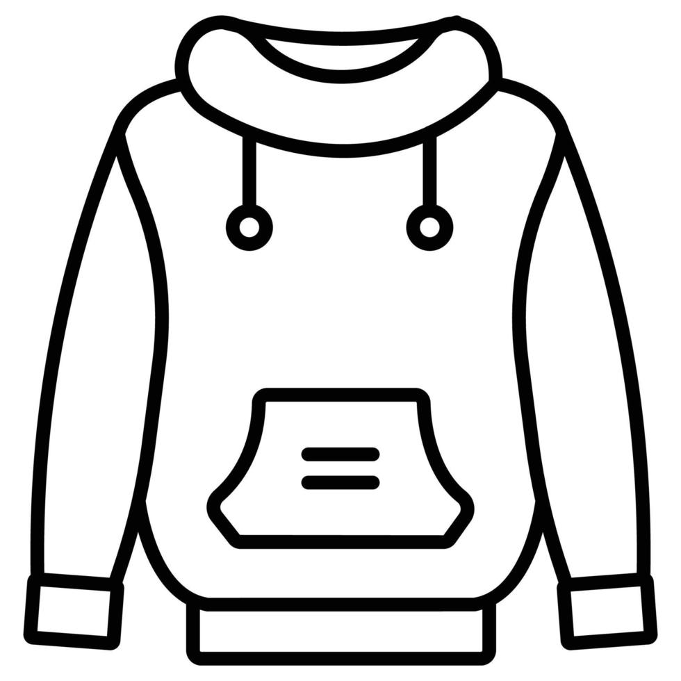 Hoodie which can easily modify or edit vector