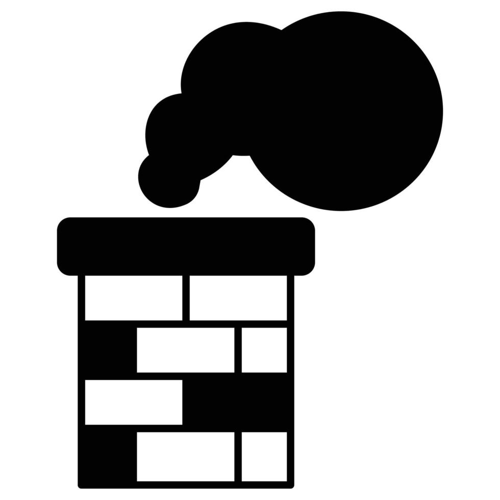 Chimney which can easily modify or edit vector
