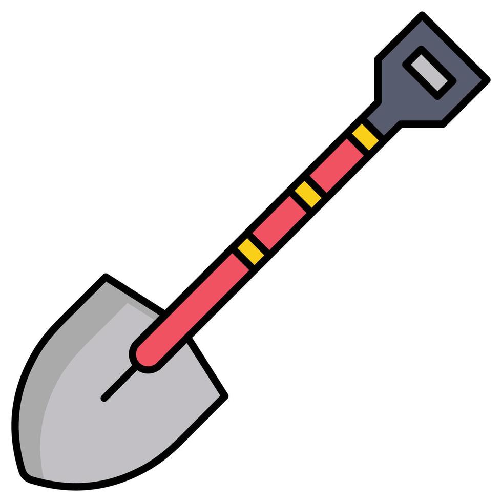 Shovel which can easily modify or edit vector