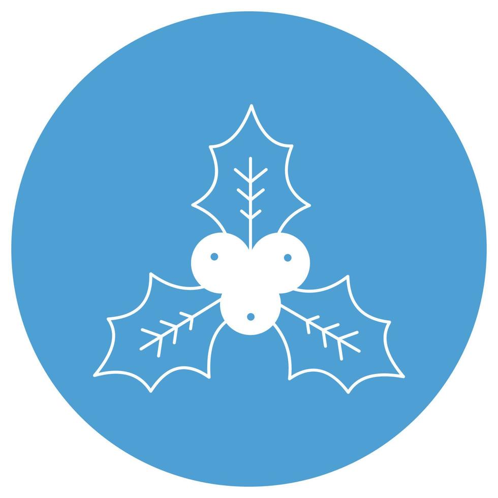 Holly which can easily modify or edit vector
