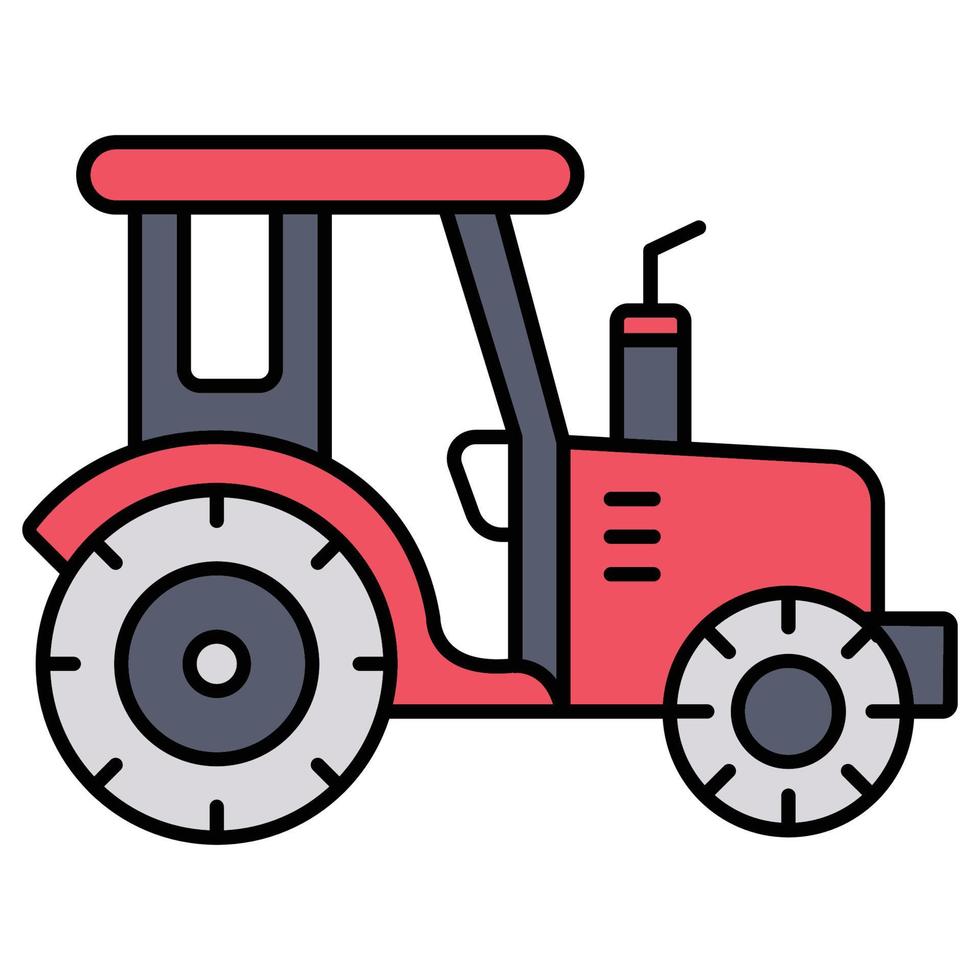 tractor que puede modificar o editar fácilmente vector