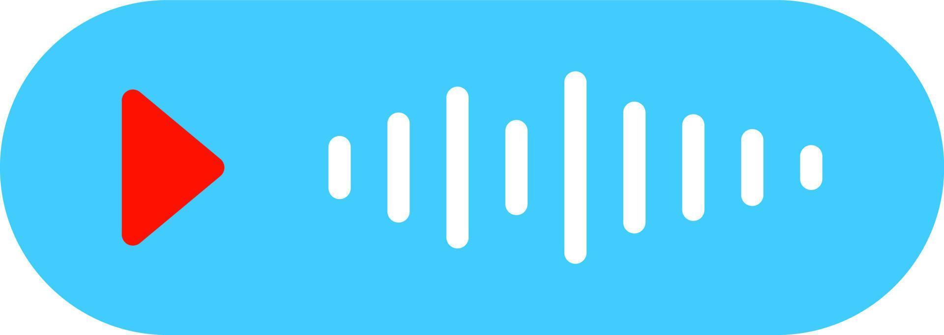 Voice Message Vector Icon Design