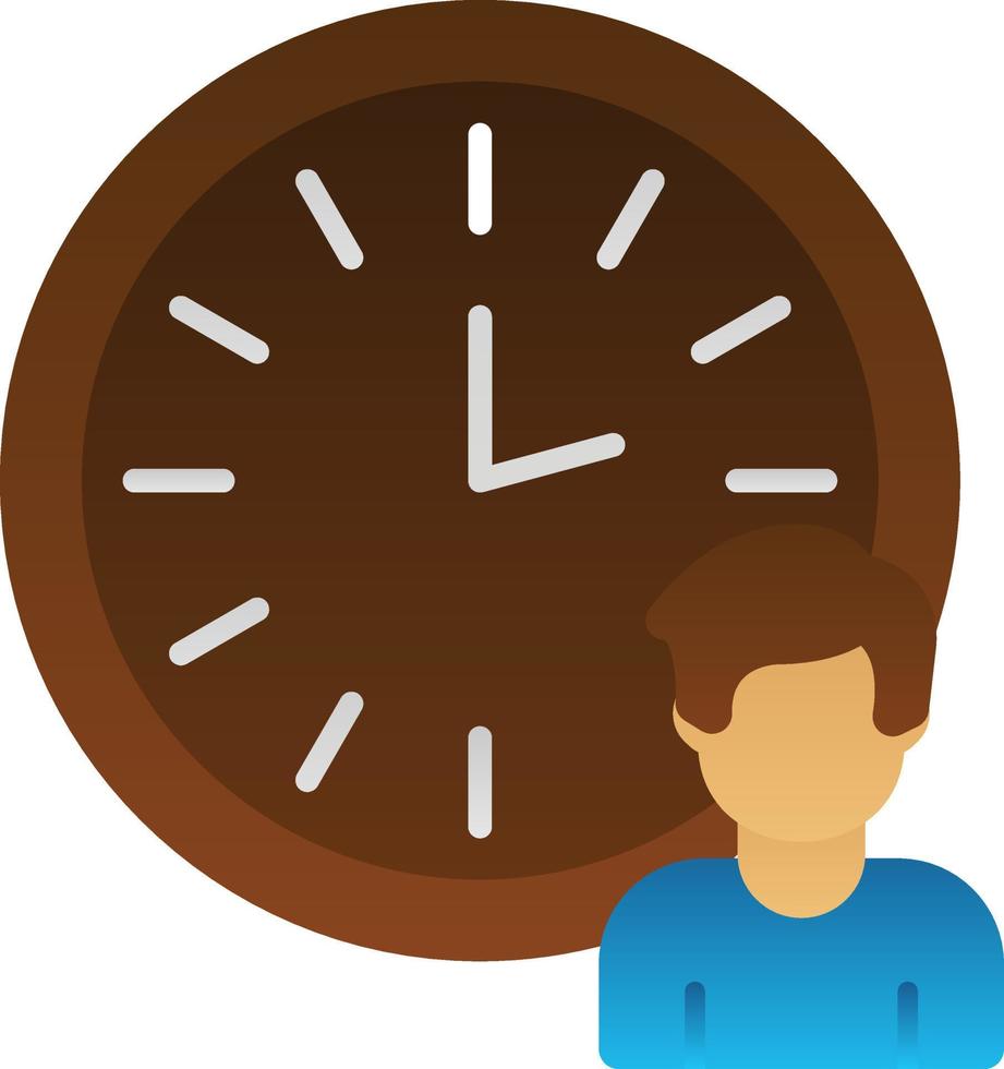 Working Hours Vector Icon Design