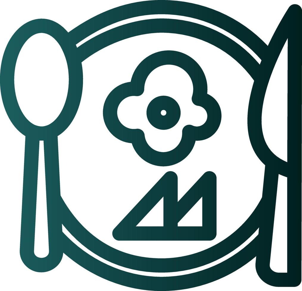 Breakfast Vector Icon Design