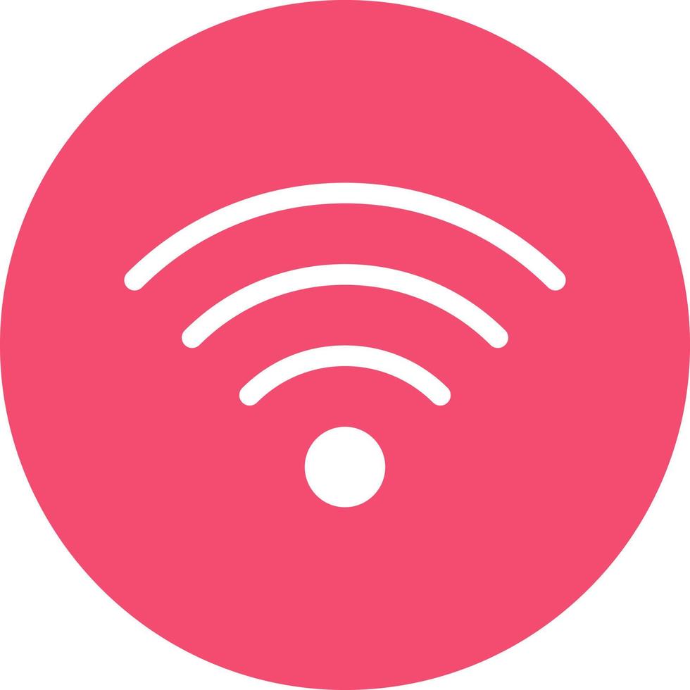 Wifi Connection Vector Icon Design