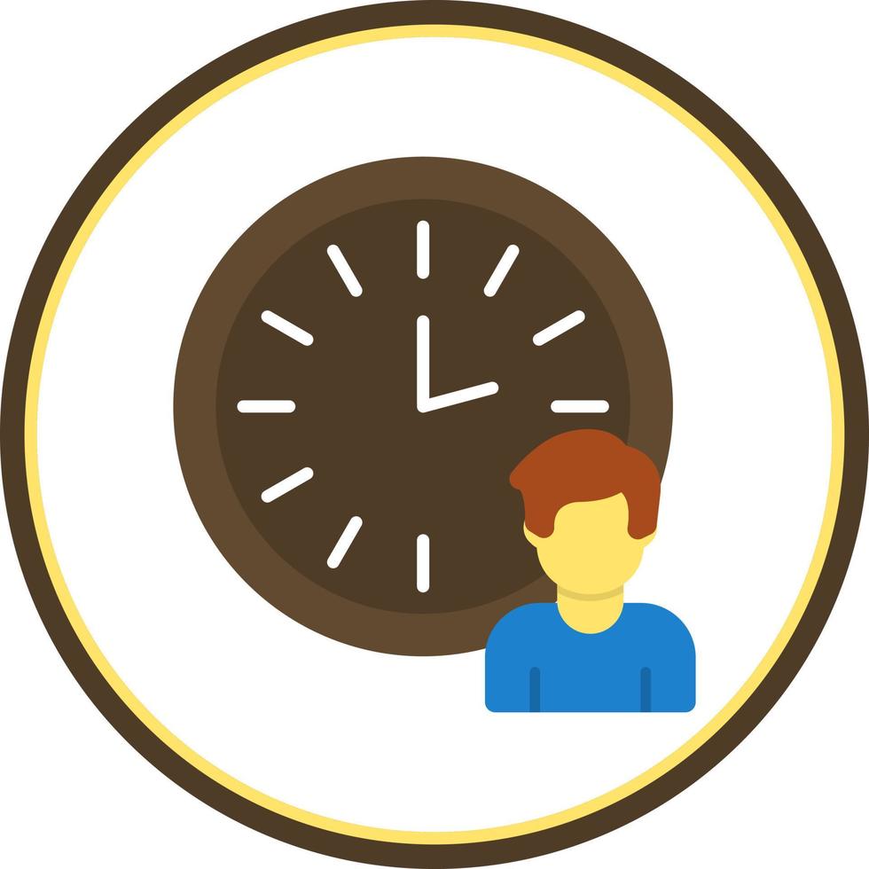 Working Hours Vector Icon Design