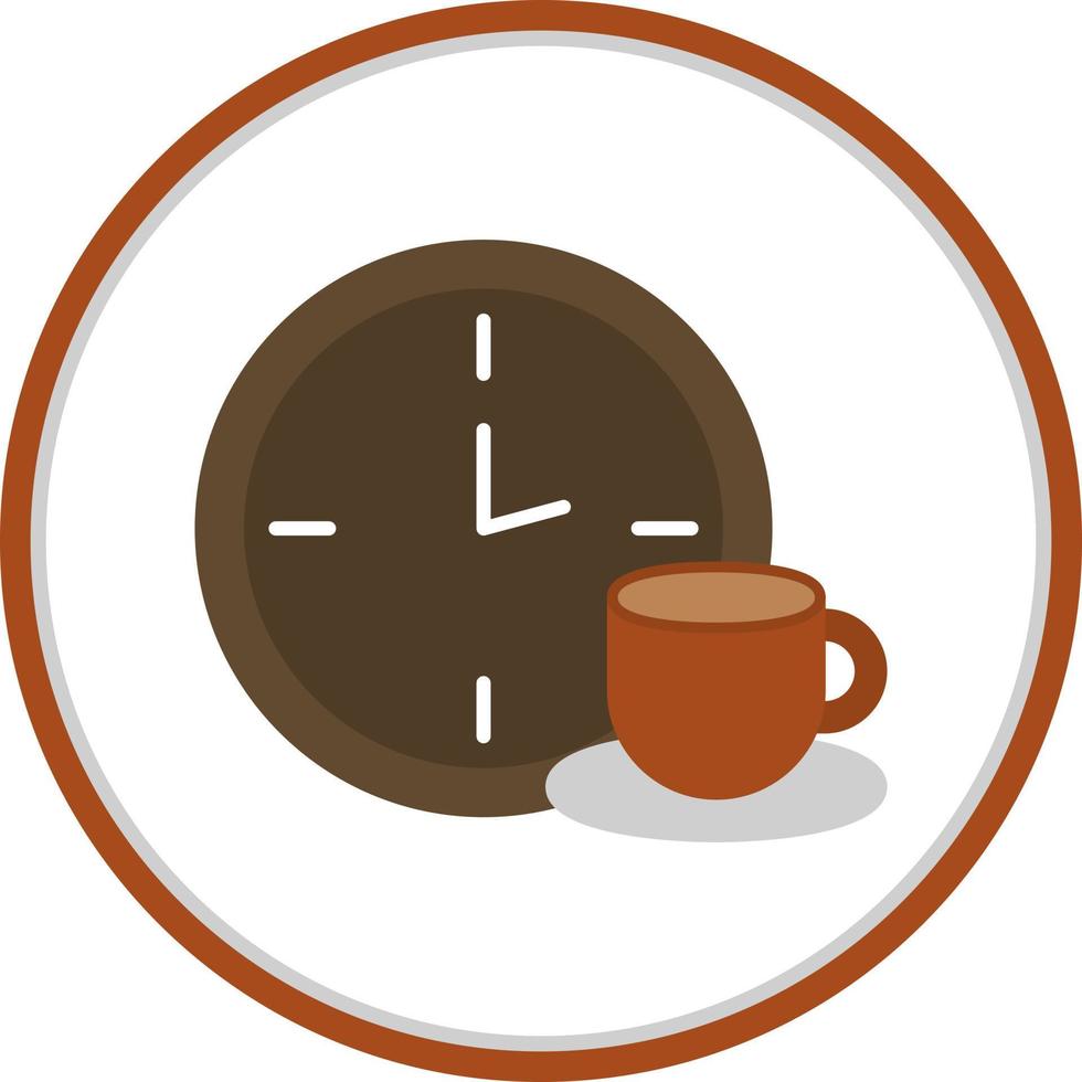 Coffee Break Vector Icon Design