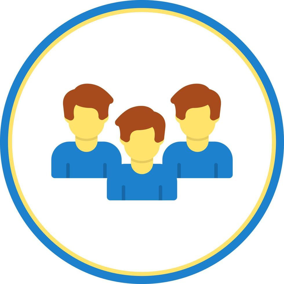 Teamwork Vector Icon Design