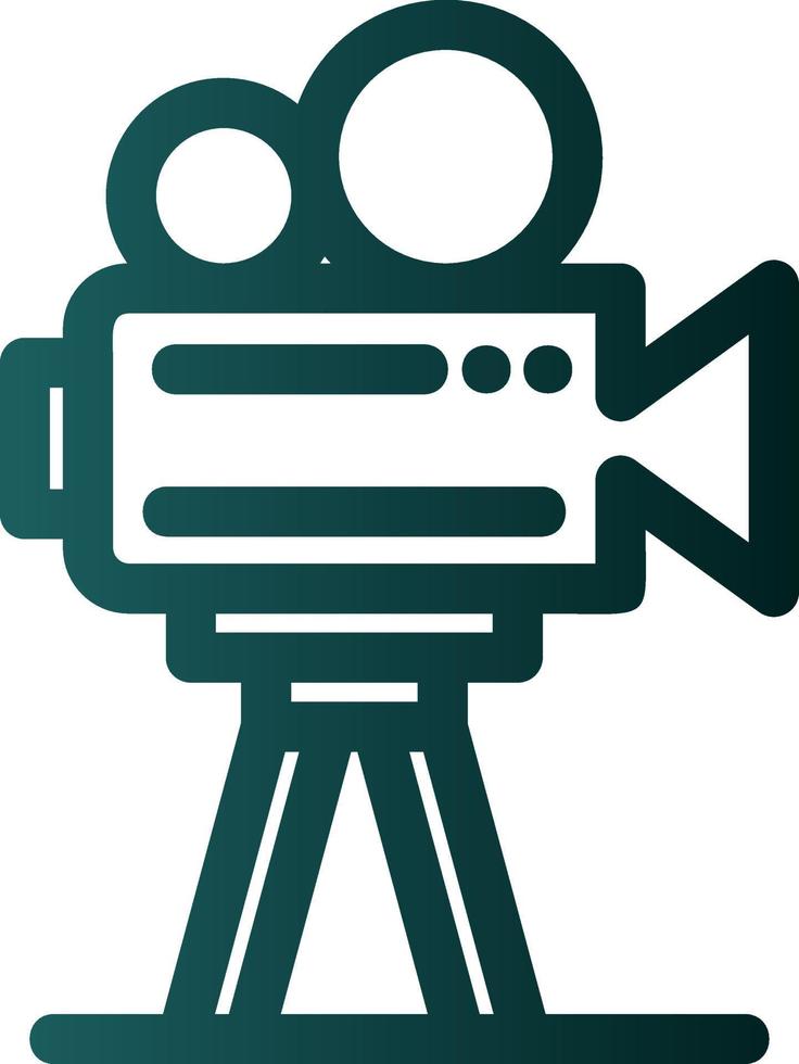 Video Recording Vector Icon Design