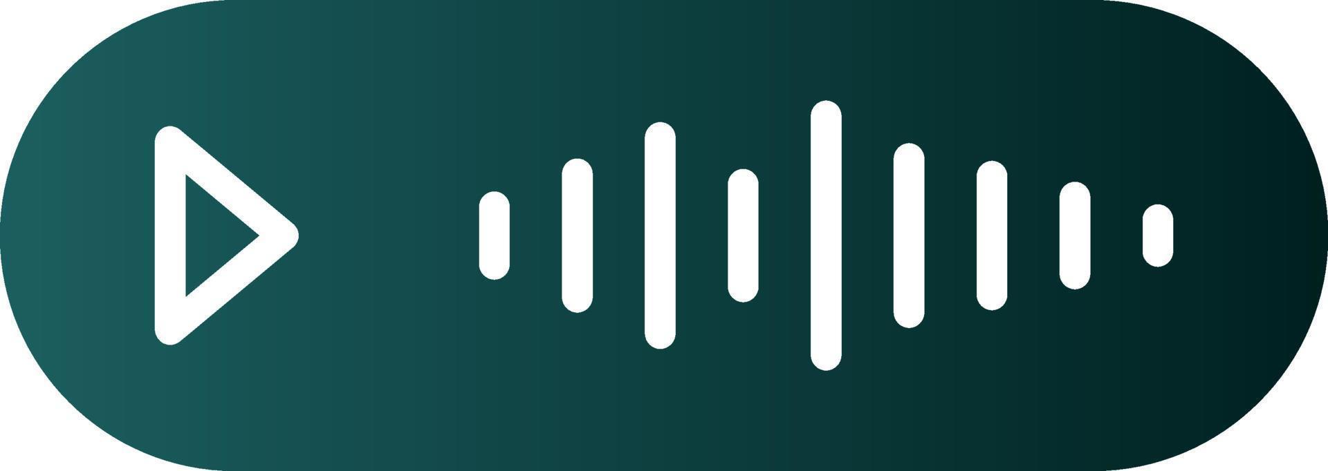 Voice Message Vector Icon Design