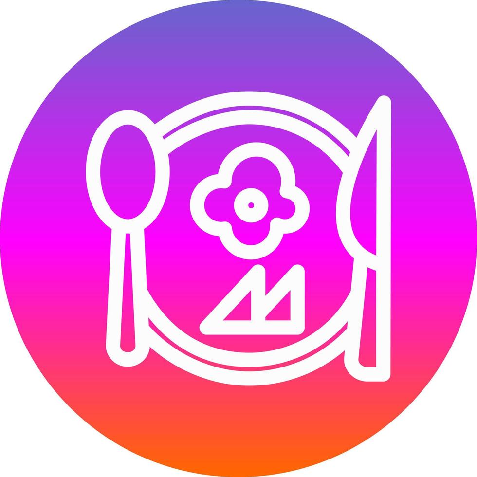 Breakfast Vector Icon Design