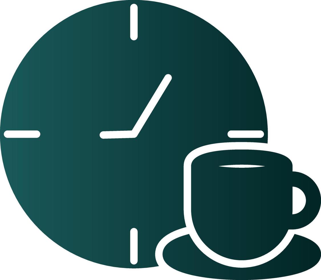 Coffee Break Vector Icon Design