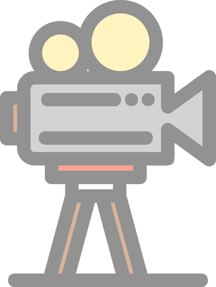 Video Recording Vector Icon Design