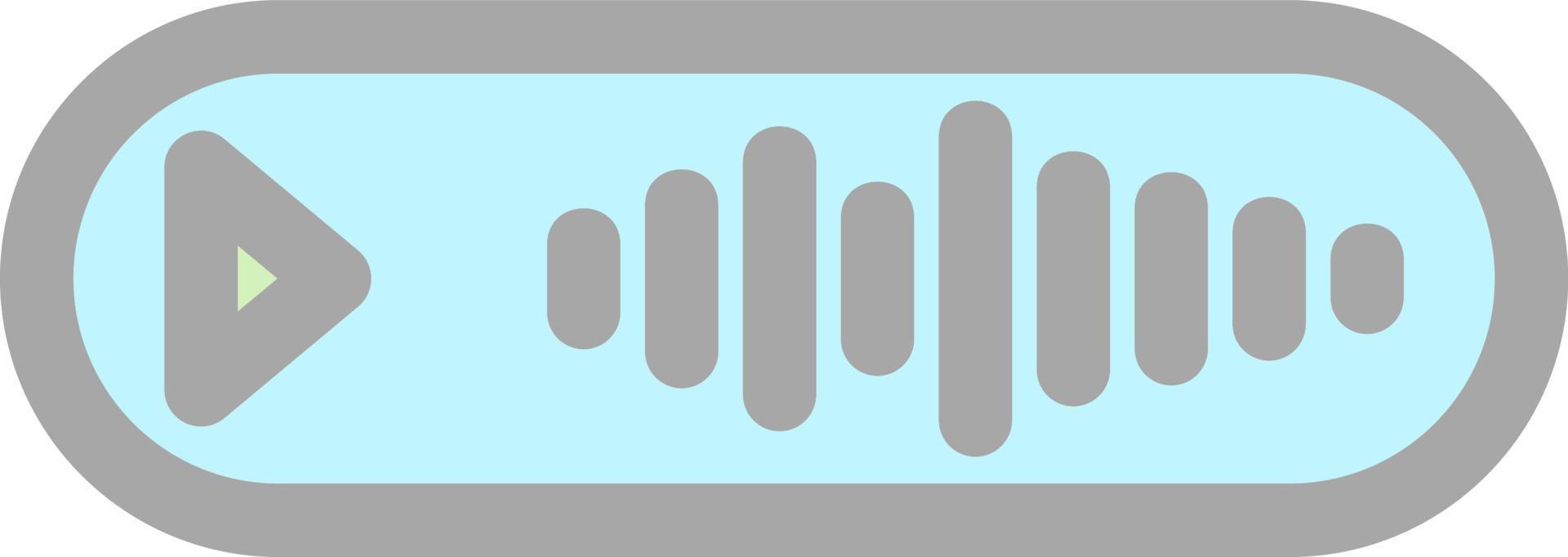 Voice Message Vector Icon Design