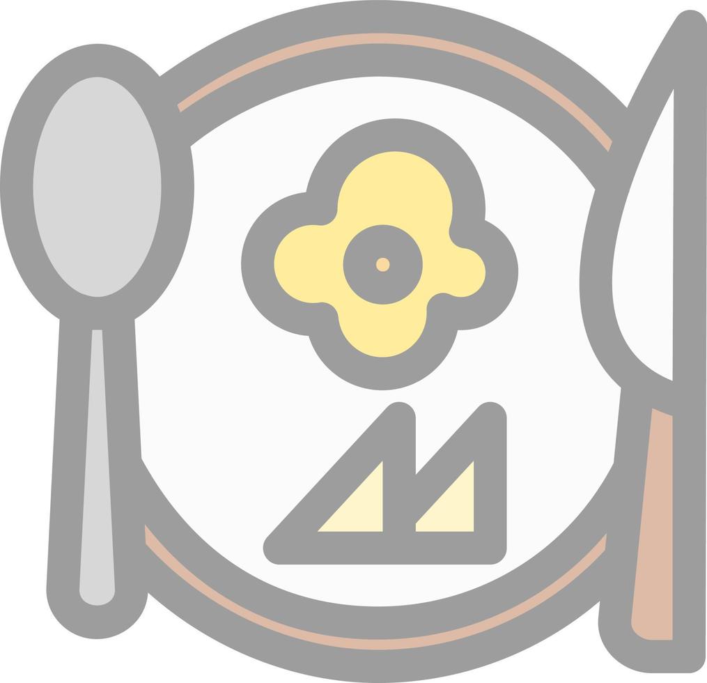 Breakfast Vector Icon Design