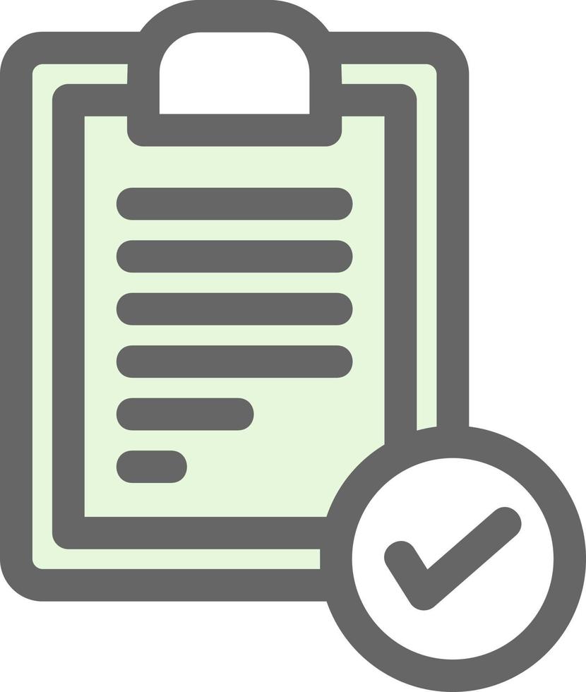 Checking Files Vector Icon Design