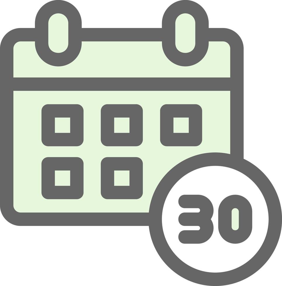 Schedule Day Vector Icon Design