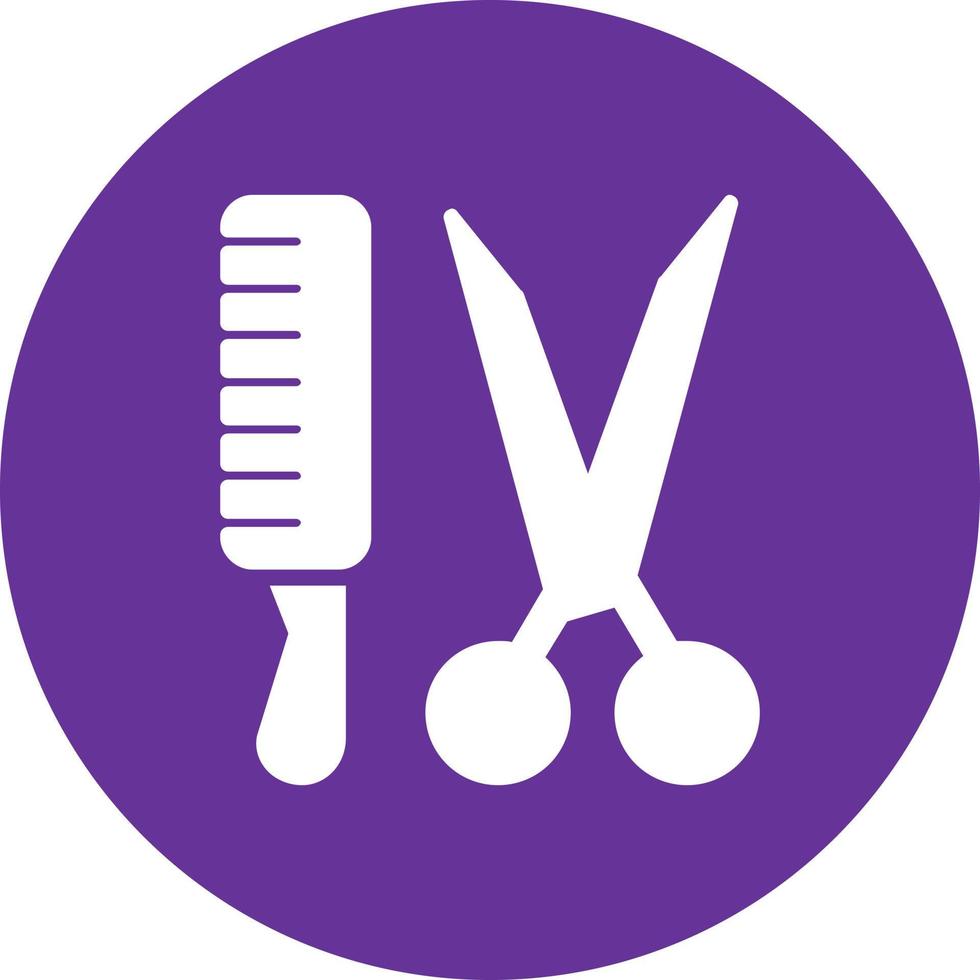 Barber Tools Vector Icon