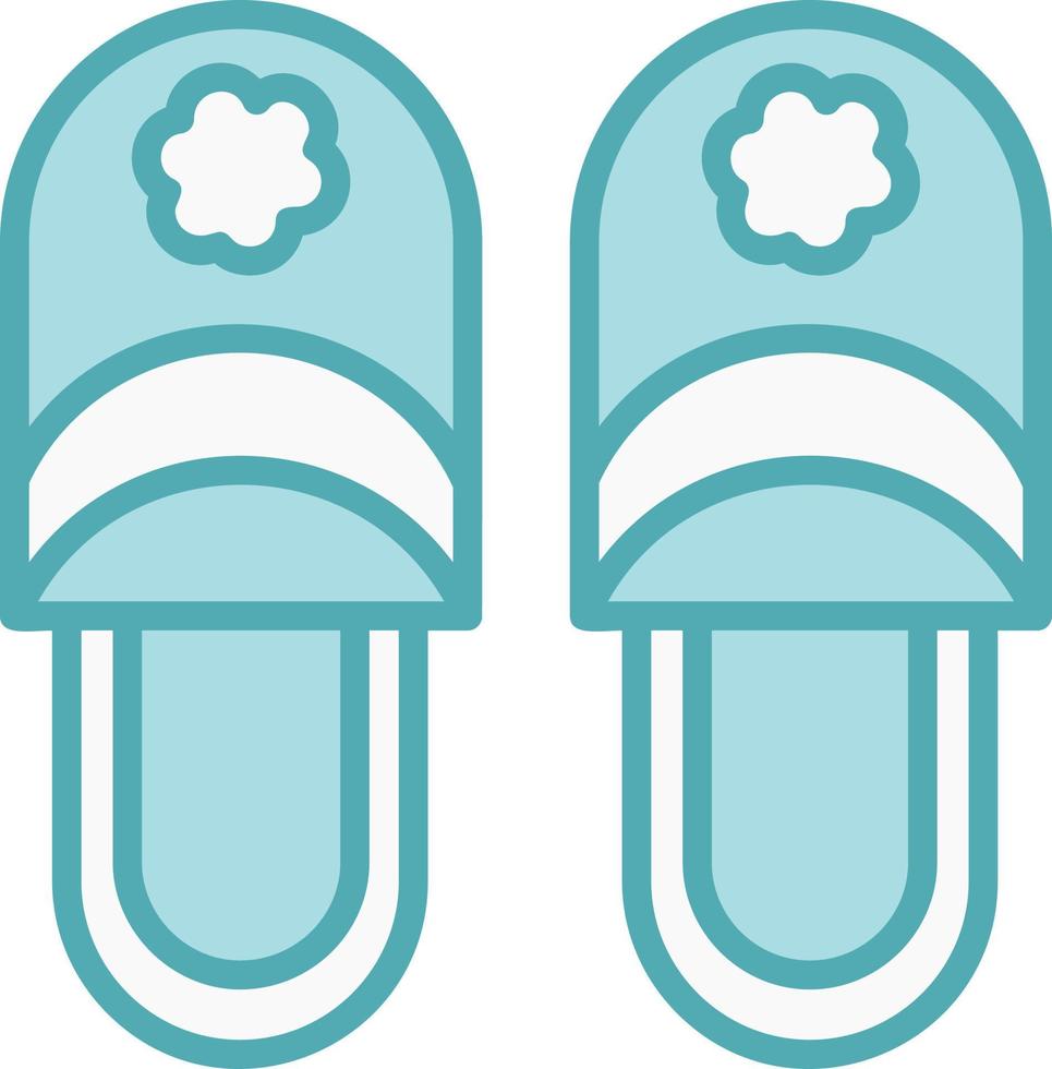 Slippers Vector Icon