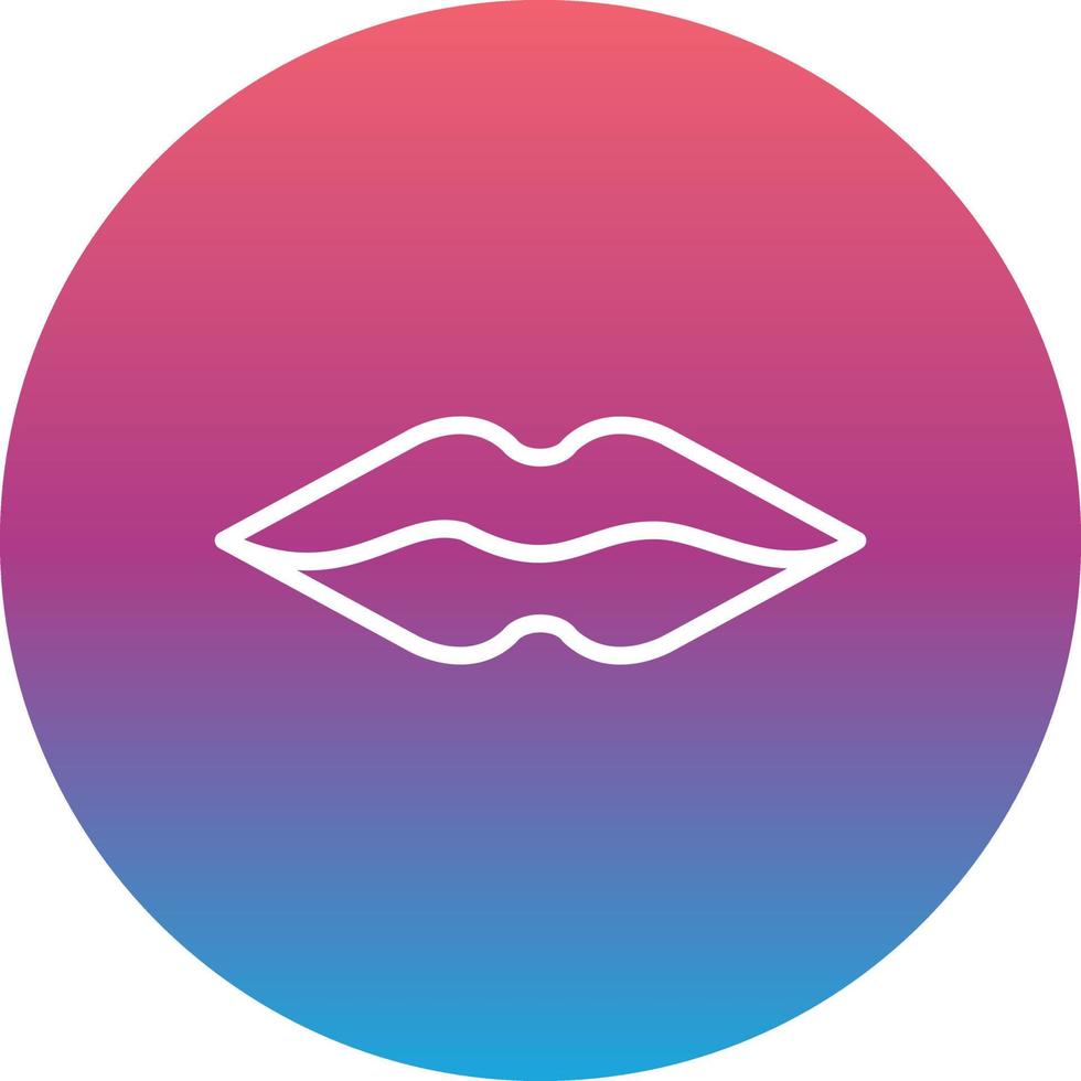 Lips Vector Icon