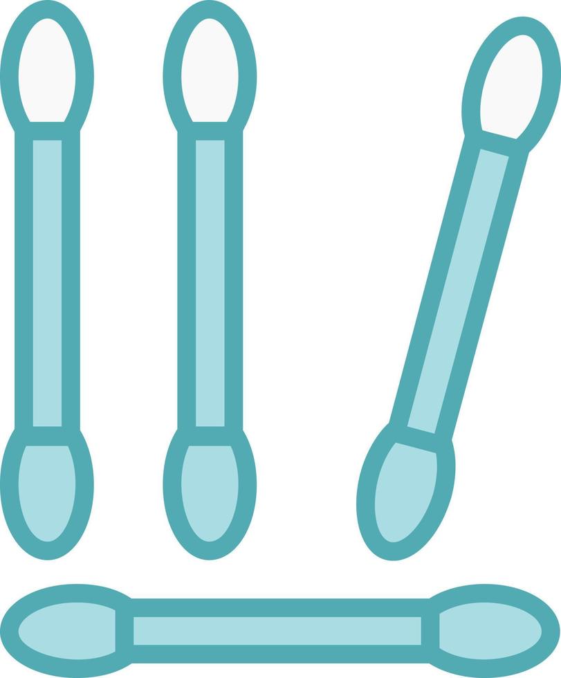 Cotton Stick Vector Icon
