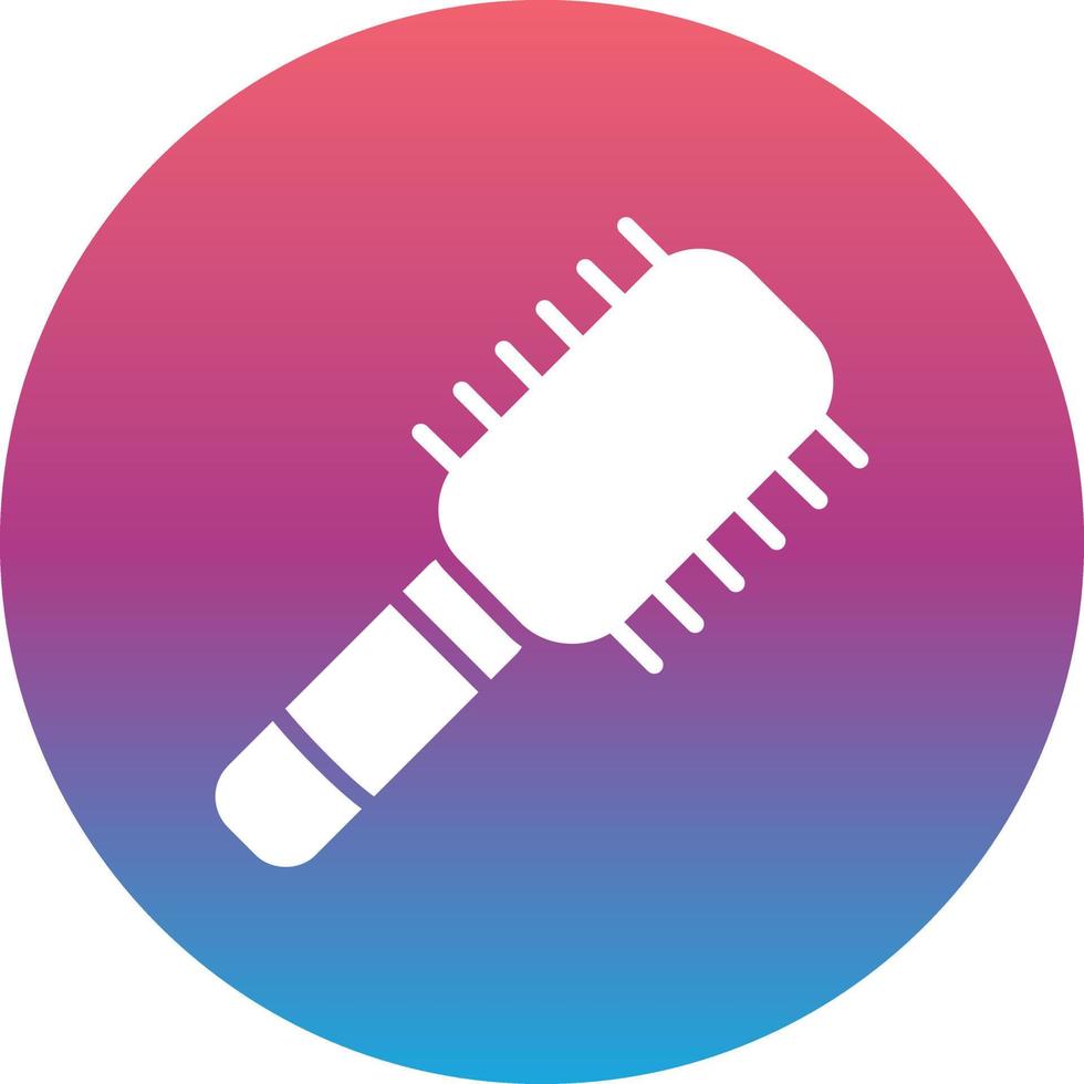 Hair Brush Vector Icon