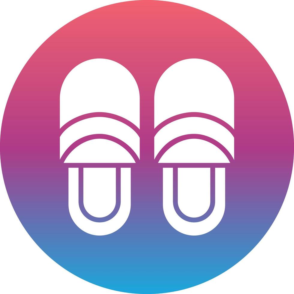 Slippers Vector Icon