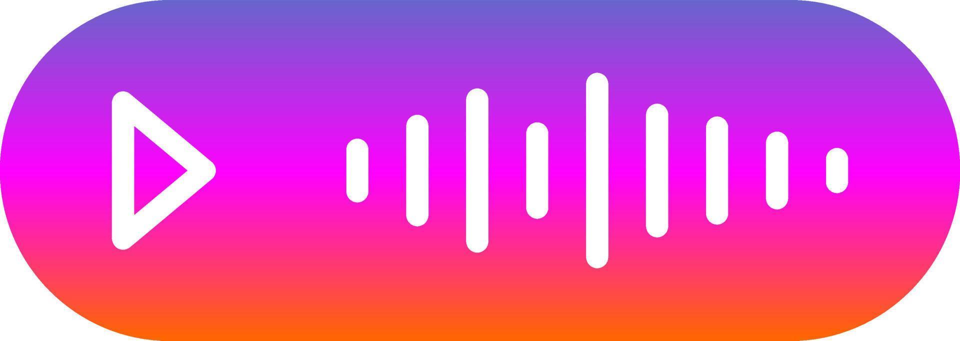 Voice Message Vector Icon Design
