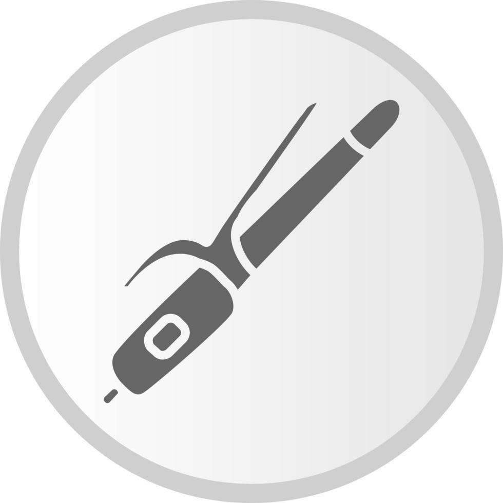 Curling Iron Vector Icon