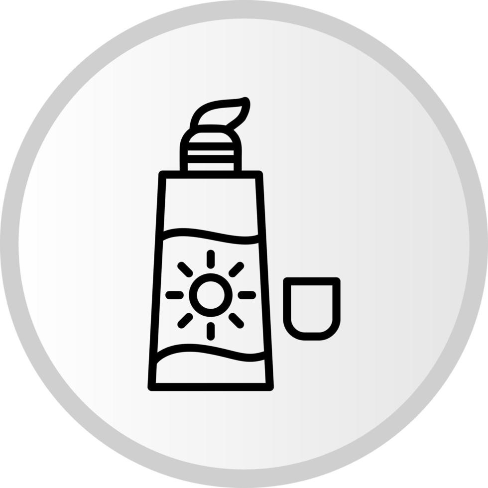 Sunblock Vector Icon