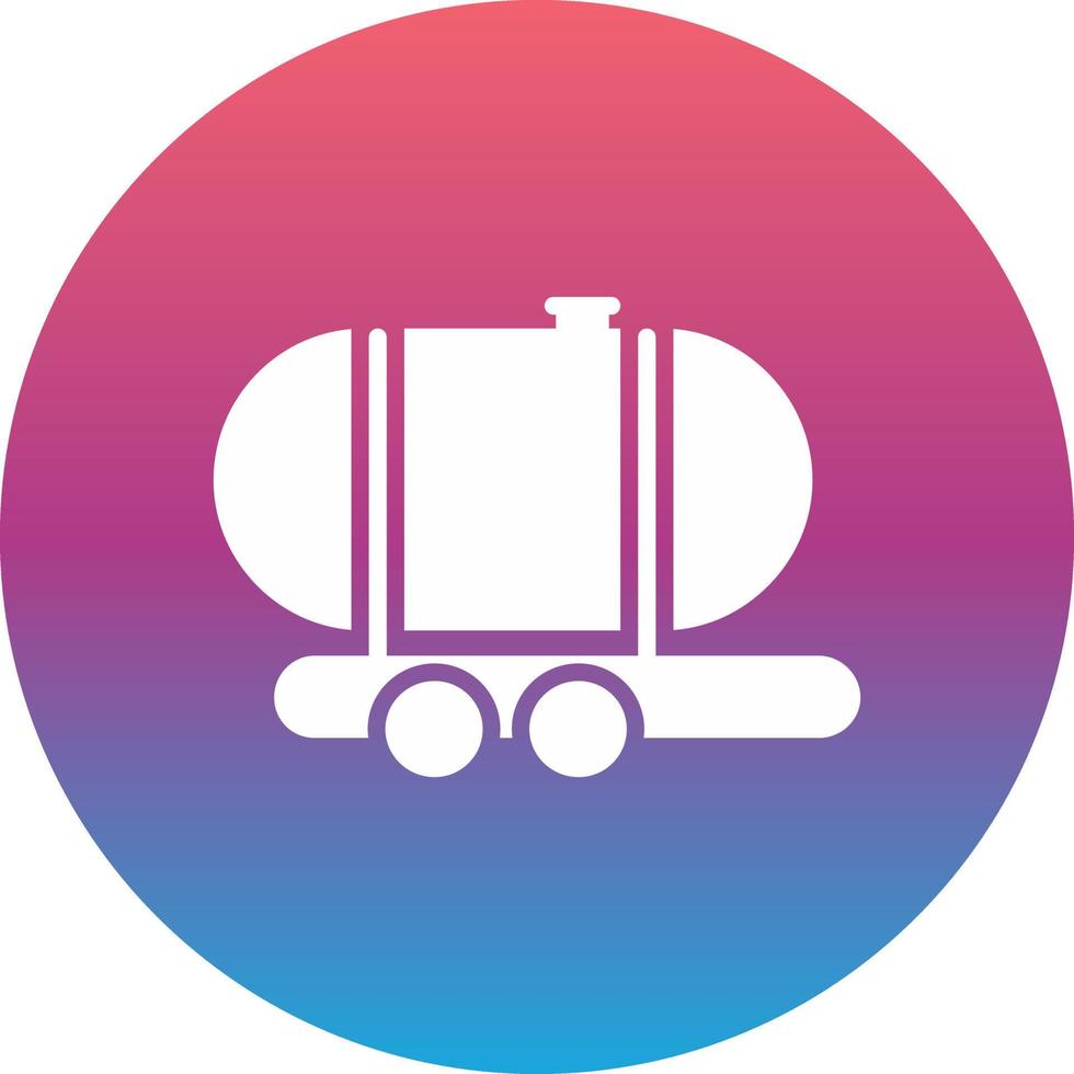 Oil Tank Vector Icon