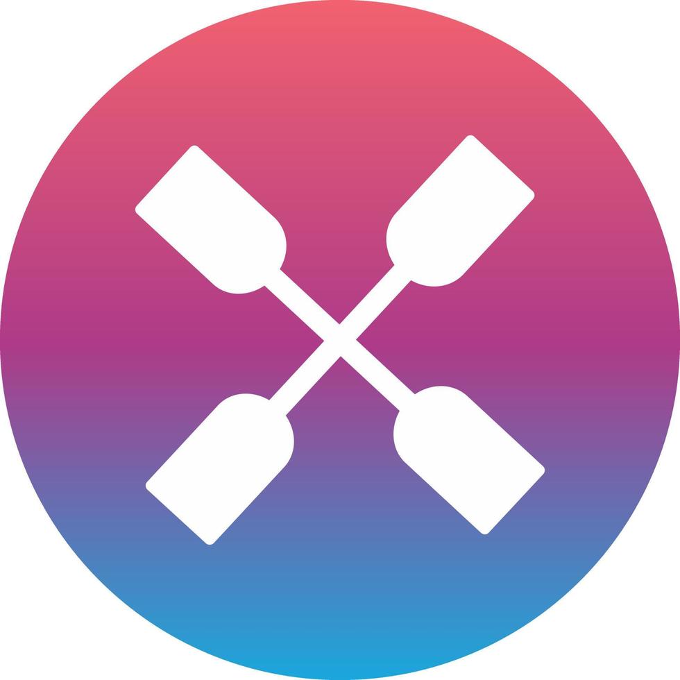 Paddle Vector Icon