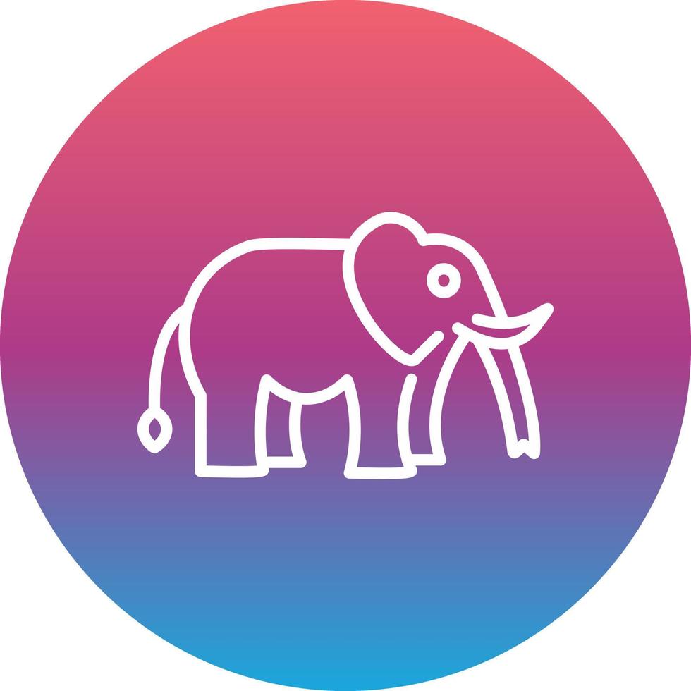 Elephant Vector Icon