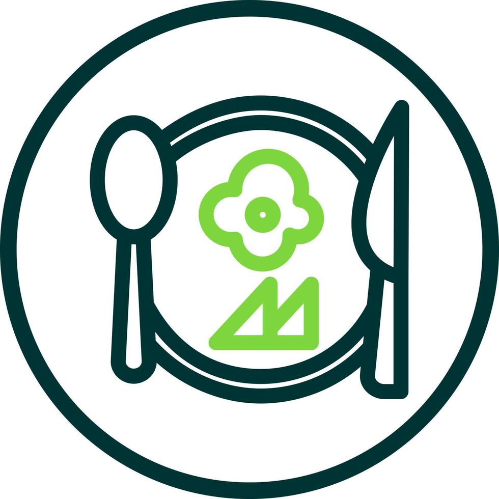 Breakfast Vector Icon Design