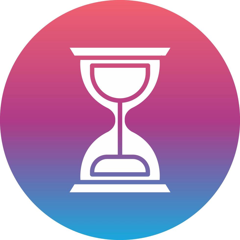 icono de vector de reloj de arena