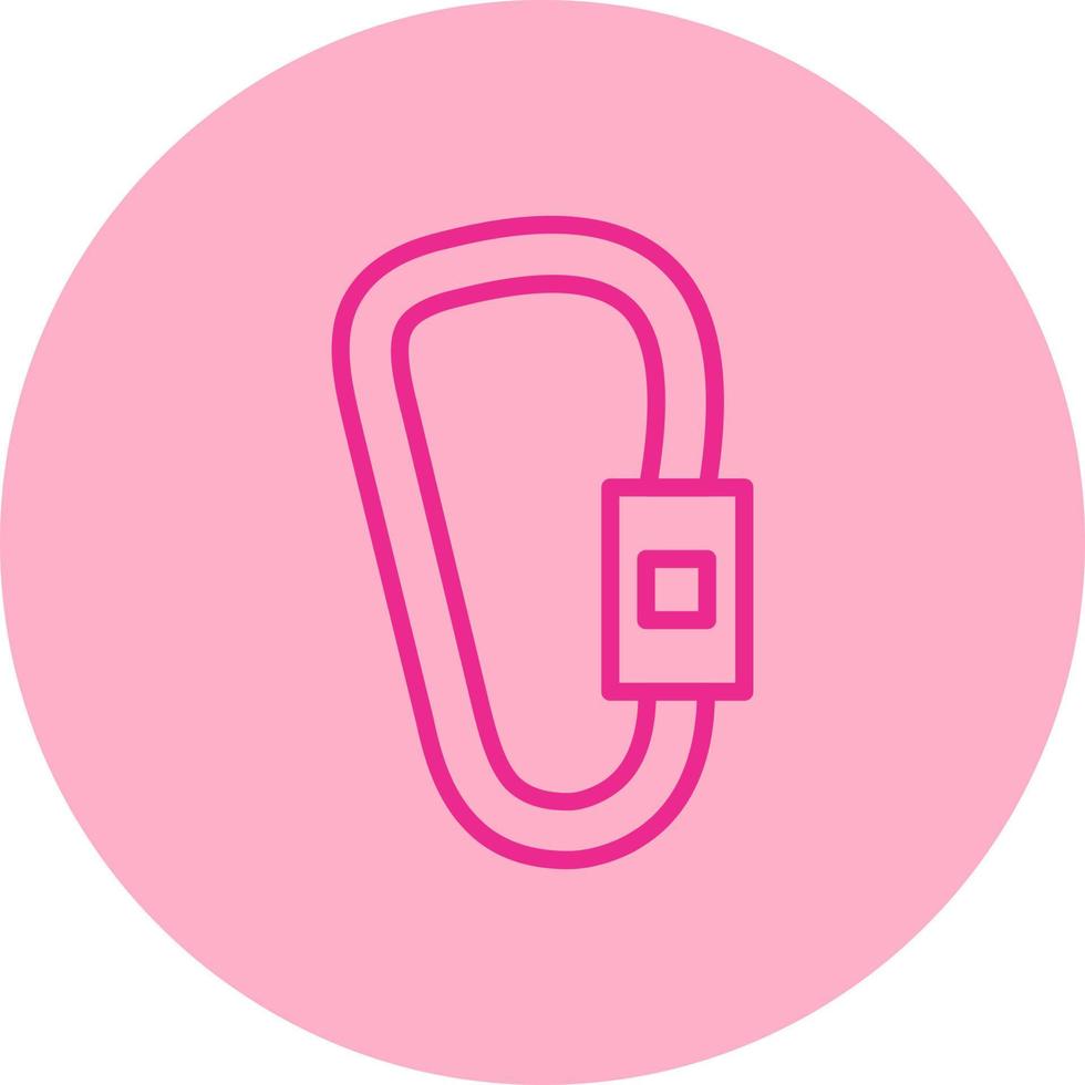 Carabiner Vector Icon