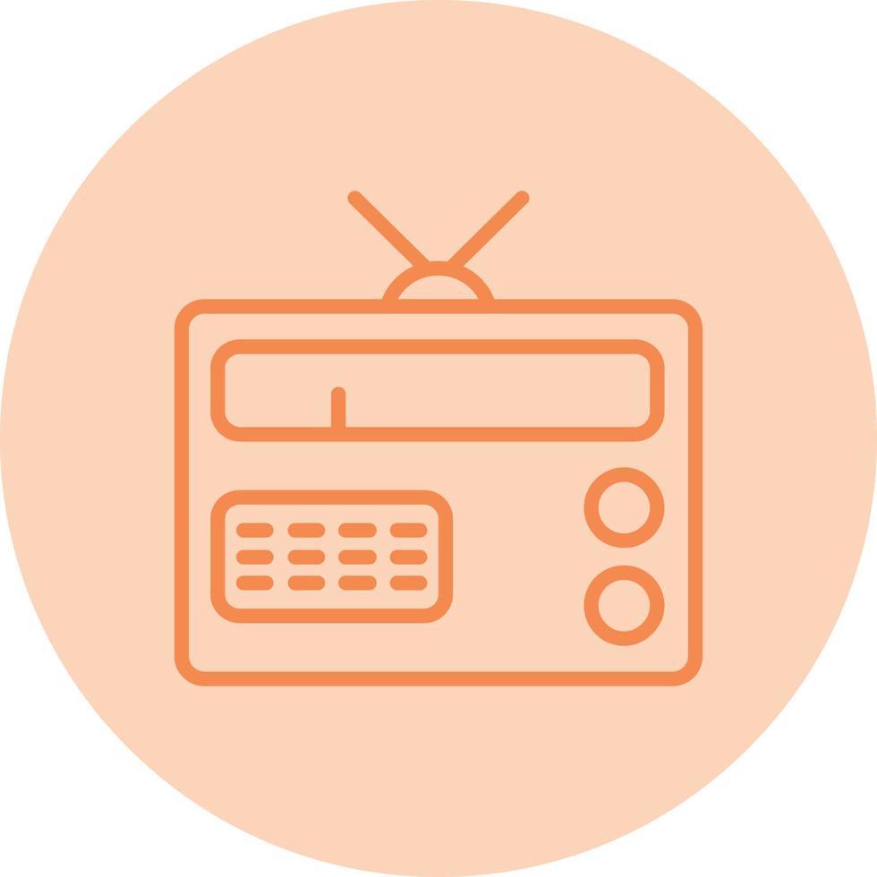 Radio Vector Icon