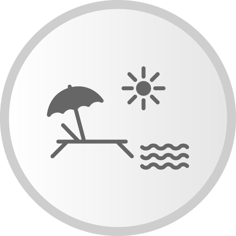 Beach Vector Icon