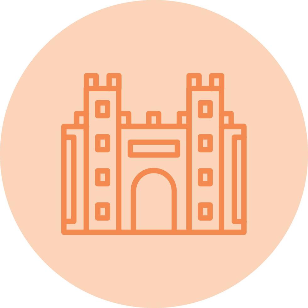 Fortification Vector Icon